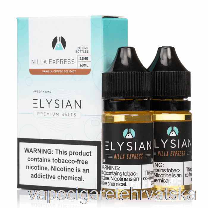 Vape Cigarete Nilla Express - Elizejske Soli - 60ml 24mg